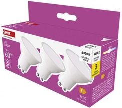 Zdjęcie Emos Żarówka LED Classic MR16 GU10 7W 806lm Neutralna ZQ8E43.3 - Lędziny