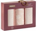 Ścierki kuchenne ZWOLTEX zestaw 12szt. Provence różowy