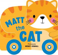 Zdjęcie Rolling Pals: Matt the Cat: An Interactive Board Book for Toddlers with Wheels - duopress [KSIĄŻKA] - Lublin