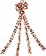 Zdjęcie Florada Kokardka na choinkę złoty 130 cm - Warta
