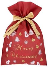 Zdjęcie Worek Świąteczny PartyPal Czerwony 45Cm (122411UNIW) - Brusy