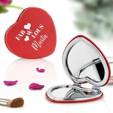 Zdjęcie Lusterko kieszonkowe z nadrukiem na walentynki - Fabulous - Kolbuszowa