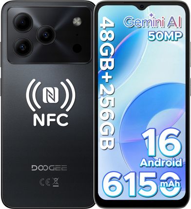Doogee Note 56 Plus 6/256GB Czarny - Cena, opinie na Ceneo.pl