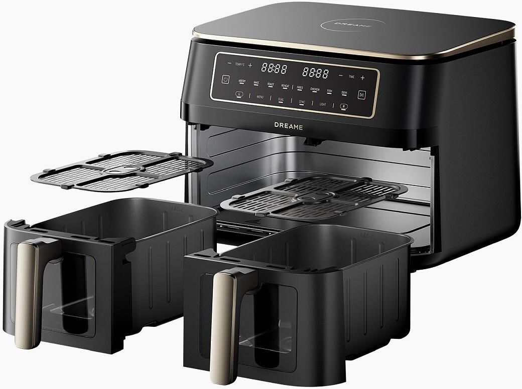 фото Мультипечь (аэрофритюрница) Dreame Tasti DZ30 Black (DREAME-DZ30-BK)