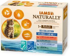 Zdjęcie IAMS Naturally Cat Adult Sea Collection 36x85g - Lipsk