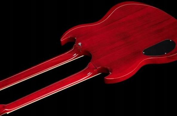 Harley Benton DC-Custom 612 Cherry Gitara Elektryczna Double-Neck z ...
