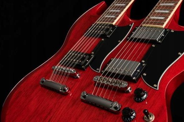 Harley Benton DC-Custom 612 Cherry Gitara Elektrycz…