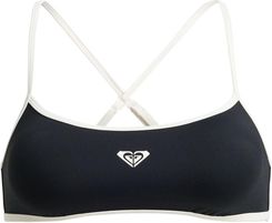 Zdjęcie Stanik bikini typu bralette dla Kobiety THE RETRO ESSENTIALS Czarny - Głogówek