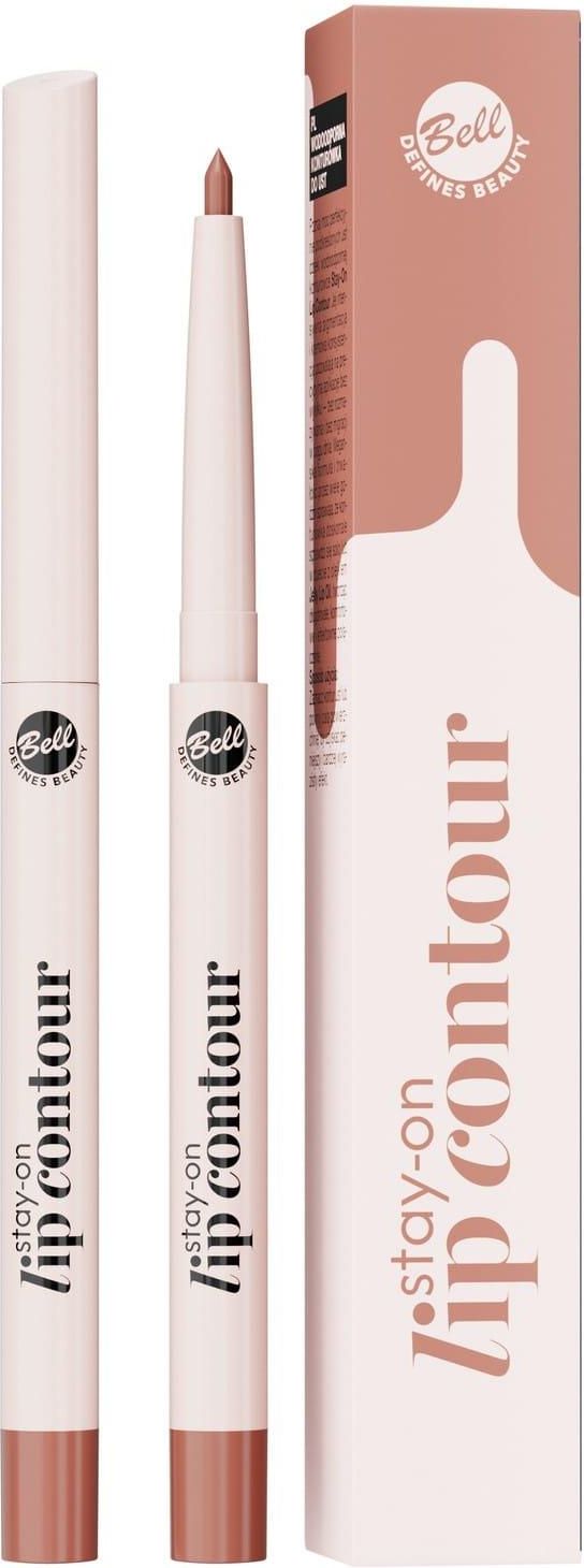 Bell Stay-On Lip Contour Konturówka Do Ust 01 Warm Nude 0.26g - Opinie ...