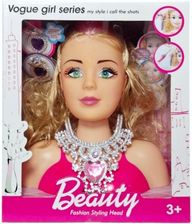 Zdjęcie Swede Głowa Do Stylizacji Z Akcesoriami - Łapy