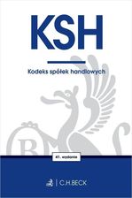 Zdjęcie KSH. Kodeks spółek handlowych wyd. 41 - Opracowanie zbiorowe - Bieżuń