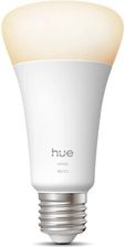 Zdjęcie Philips Hue Żarówka LED A67 13,5W E27 Ciepłe Białe 2700K 1600lm Ściemnialna Smart - Kobylin