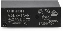 Zdjęcie Przekaźnik G5NB-1A-E 24V Omron SPST-NO 5A 5pin wersja wzmocniona E - Józefów