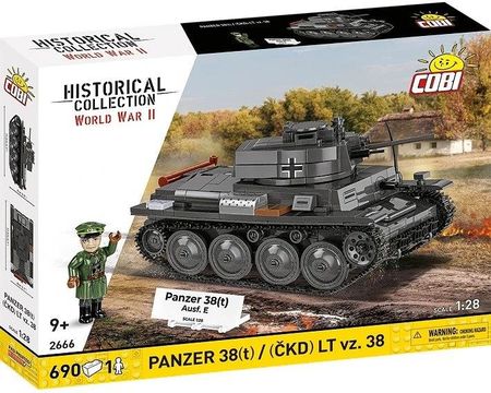 Cobi Klocki Panzer 38 Lt Vz.38 690 Elementów