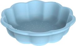 Zdjęcie Małpiszon Piaskownica Plastikowa Kwiatek 76Cm Błękitny - Serock