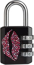 Zdjęcie Kłódka na szyfr z wydrukowanym wzorem Master Lock 1509EURDKISS, usta - Kraśnik
