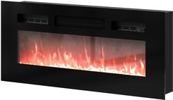 Zdjęcie Cama meble Kominek Elektryczny RGB Kryształy Czarny - Różan