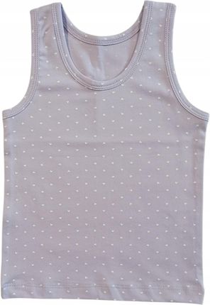 Podkoszulek na ramiączkach r. 92 bawełniana podkoszulka dziecięca