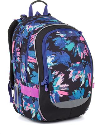 Topgal Plecak Szkolny W Niebieskie Kwiaty Coda 26010
