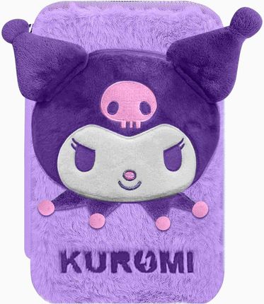 Kids Euroswan Piórnik Pluszowy Dwukomorowy Z Wyposażeniem Ku00030