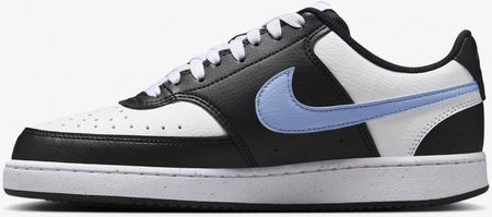 Sneakers Nike W Court Vision Low NN 007 czarne białe aluminium