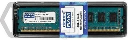 Pamięć RAM GOODRAM DDR3 16 GB (2x8GB)/1600MHz PC3-12800 CL.11 DUAL (GR1600D364L11/16GDC)