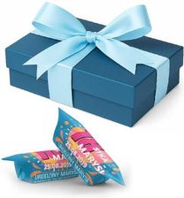 Zdjęcie KRÓWKI personalizowane w pudełku niebieskim urodziny - Chorzów