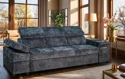 Kanapa z funkcj� spania, kanapa 3 osobowa Infinity IV z barkiem, powerportem