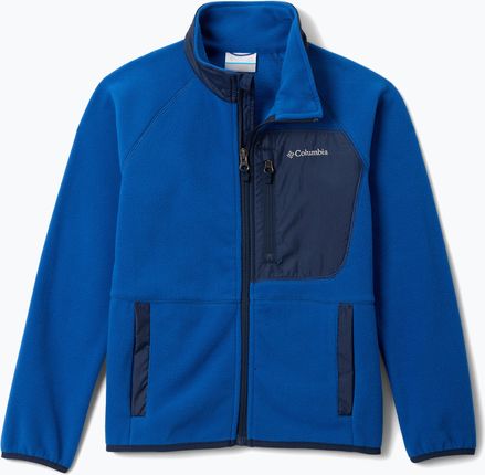 Bluza polarowa dziecięca Columbia Fast Trek V Full Zip mountain blue/collegiate navy