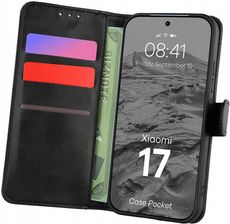 Zdjęcie Etui portfelowe Bizon do Xiaomi 17, case do telefonu, plecki - Muszyna