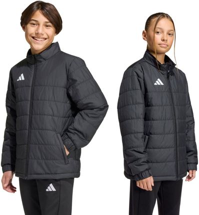 Kurtka dla dzieci adidas Entrada 26 Light czarna JZ9124
