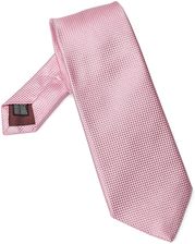 Zdjęcie Elegancki jasnoróżowy krawat jedwabny Van Thorn o prostym splocie - Serock