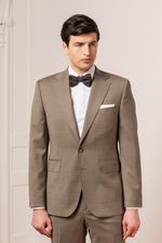 Zdjęcie Ciemnobeżowa marynarka Taupe 58 - Gdańsk