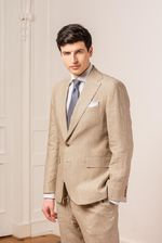 Zdjęcie Marynarka lniana beżowa 58 - Zakroczym