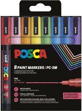 Zdjęcie Posca Fine Tip Pen Sparkling Colors 8 Pc 401661 - Bisztynek