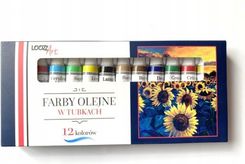 Zdjęcie St. Majewski Farby Olejne W Tubkach 12 Kolorów - Opalenica