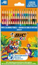 Zdjęcie Bic Kredki Drewniane Kids Smooth Eco 48Szt. - Rydzyna