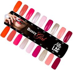 Zdjęcie Allelac Wzornik Bossy Girl Połysk I Mat 9 Kolorów - Rzgów
