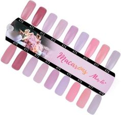 Zdjęcie Mollylac Wzornik Macarons Połysk I Mat 9 Kolorów - Brzeziny