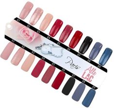 Zdjęcie Allelac Wzornik Paris Collection Połysk I Mat 9 Kolorów - Brzeziny