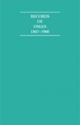Records of Oman 1867–1960 12 Volume Hardback Set Including Map Box