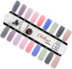 Zdjęcie Allelac Wzornik Chillout Collection Połysk I Mat 9 Kolorów - Brzeziny