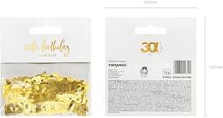 Zdjęcie Partydeco Konfetti Metalizowane Liczba 30 - Skępe