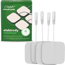 Zdjęcie VITAMMY STIMULA PADS Elektrody żelowe do elektrostymulatora 4 szt - Strumień