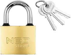 Zdjęcie Neo Tools Kłódka Jarzmowa + 3 Klucze 85052 - Bartoszyce