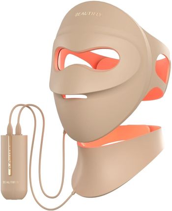 Silikonowa maska LED Beautifly Aura NovaSkin Pro na twarz i szyję