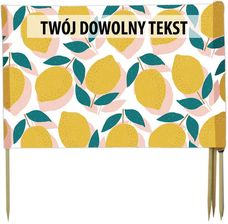 Zdjęcie KORB GLASS Parawan 3 Panelowy Cytrynki (5906593141777) - Biskupiec