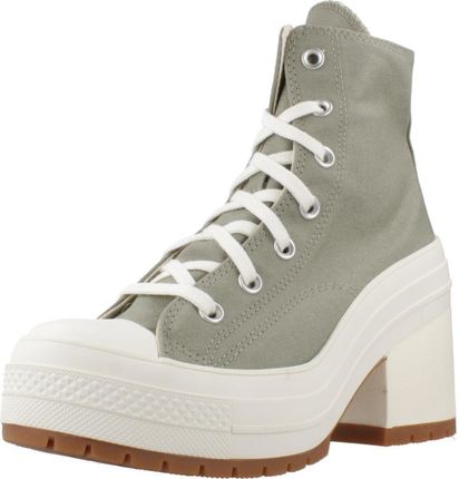 Buty CONVERSE CHUCK TAYLOR ALL STAR 70 DE LUXE HEEL HI Zielony
