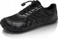 Buty Sportowe Do Biegania Trailowe do Ćwiczeń Szerokie Noski Czarne 43 EU