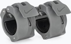 Zdjęcie Nike Strength Zaciski Do Sztangi Barbell Collars 2Szt. Grey/Black - Bytom